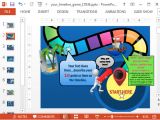 Power Point Game Templates Animated Timeline Game Powerpoint Template