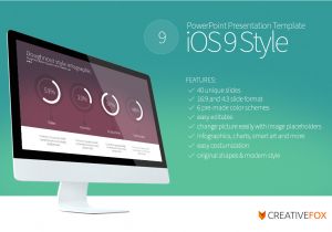 Power Point Templates for Mac Ios 9 Style Powerpoint Template On Behance