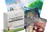 Power thought Cards (beautiful Card Deck) 60 Affirmation Cards with thought Provoking Empowering Questions Mindfulness Cards for Group and Self therapy Inspirational Self Care Gifts for
