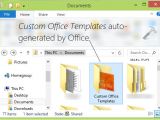 Powerpoint 2013 Custom Templates How to Change Custom Office Templates Folder Location In