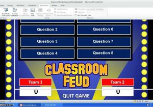 Powerpoint Game Show Templates Free Download Family Feud Powerpoint Template Youtube