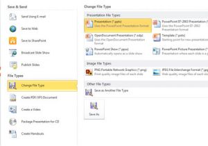 Powerpoint Template File Extension How to Save A Powerpoint File for Use In An Earlier