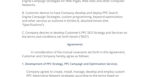 Ppc Contract Template Ppc Contract Template Download Bonsai