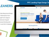 Ppc Landing Page Template Lead Gen Responsive Professional and Converting Cleaning