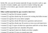 Ppc Resume Sample top 8 Ppc Executive Resume Samples
