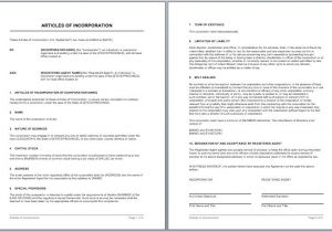Pre Incorporation Contract Template Agreement Templates Archives Microsoft Office Templates