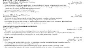 Pre Med Student Resume Medical Student Cv Sample 7 Examples In Word Pdf