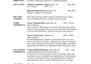 Pre Nursing Student Resume Examples Cover Letters for Nursing Job Application Pdf Nursing