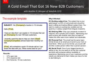 Predictable Revenue Email Templates Predictable Revenue Guide to Tripling Your Sales Part 3