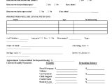 Preliminary Contract Template Sample Printable Preliminary Credit Application 3 form