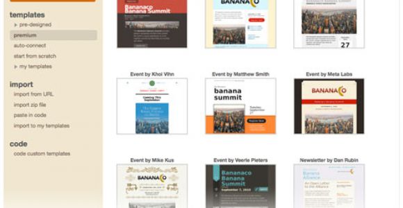 Premium Mailchimp Templates Mailchimp Premium Templates