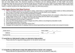 Preschool Contract Templates Home Daycare Contracts Samples Childcare Ideas Daycare