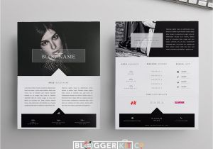 Press Packet Template Fashion Blogger Media Kit Template Diy Media Kit