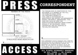 Press Pass Request Template Press Id Template by Bobbyboggs182 On Deviantart