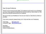 Press Release Follow Up Email Template tools to Grow Your Acupuncture Practice Jasmine software