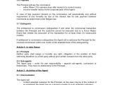 Price Agreement Contract Template Agency Agreement Example Template