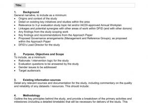 Prince2 Terms Of Reference Template Nice Terms Of Reference Template Inspiration Example