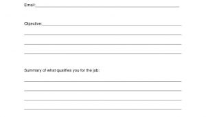 Printable Blank Resume form Resume Design Blank Resume Template Sample Blank Resume