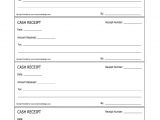 Printable Cash Receipt Template 8 Best Images Of Printable Blank Receipt form Template