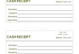 Printable Cash Receipt Template 9 Best Images Of Free Printable Blank Receipts Free