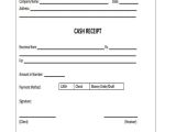Printable Cash Receipt Template 9 Cash Receipt Templates Free Sample Example format