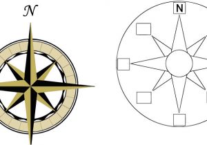 Printable Compass Rose Template Compass Rose Template Clipart Best