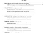 Printable Fill In the Blank Resume form 13 Best Images Of Simple Resume Worksheet College Brag