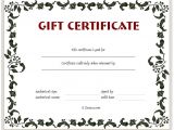 Printable Gift Certificate Template 5 Best Images Of Gift Card Templates Printable Free Gift