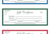 Printable Gift Certificate Template Free Gift Certificate Template and Tracking Log