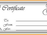 Printable Gift Certificate Template Free Gift Certificate Template Calendar Template Letter