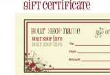 Printable Gift Certificate Template Free Printable Christmas Gift Certificates Search