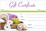 Printable Salon Gift Certificate Templates 50 Spa Gift Certificate Designs to Try This Season
