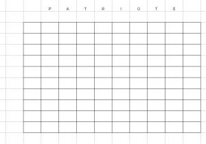 Printable Super Bowl Block Pool Template 2015 Super Bowl Box Grid New Calendar Template Site
