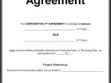 Privacy Contract Template 10 Confidentiality Agreement Templates Free Word Templates