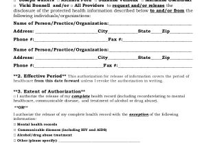 Privacy Release form Template 8 Sample Hipaa Release forms Sample Templates