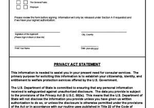 Privacy Release form Template Authorization for the Release Of Information Under Privacy