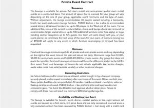 Private event Contract Template event Contract Template 19 Samples Examples In Word