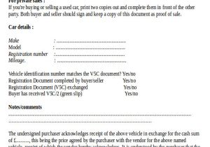 Private Party Car Sale Contract Template Sample Used Car Sale Contract 7 Examples In Word Pdf