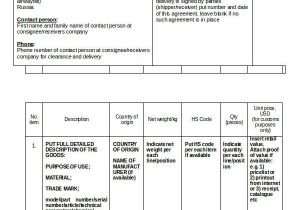 Pro forma Contract Template Proforma Invoice for Customs Clearance Apcc2017