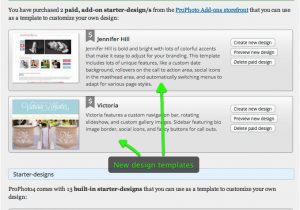 Pro Photo Blog Templates Prophoto Blogs Support Tutorial Installing Prophoto Designs