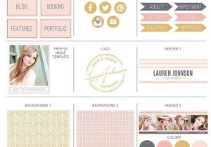 Pro Photo Blog Templates Sale Blog Kit for Photographers Blog Set for by