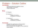 Problem solution Outline Template Academic English Iii Class 22 May 29 Ppt Download