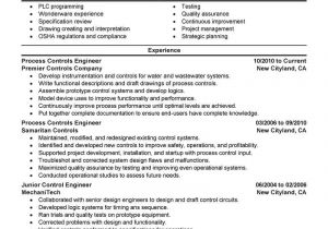 Process Engineer Resume 7 Amazing Government Military Resume Examples Livecareer