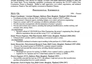 Process Engineer Resume Process Engineer Resume