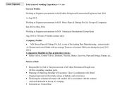 Procurement Engineer Resume Resume as Procurement Engineer