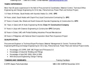 Procurement Engineer Resume Resume M2016 Procurement Engineer and Buyer