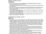 Product Analyst Resume Sample Product Control Analyst Resume Samples Velvet Jobs