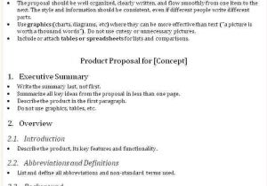Product Proposal Template Free Product Proposal Example Business Proposal Templated