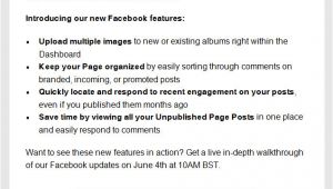 Product Update Email Template Hootsuite Product Update Launch Email Email Newsletter