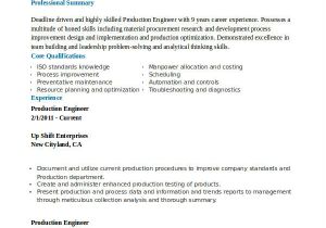 Production Engineer Resume Download Free Engineering Resume Templates 49 Free Word Pdf